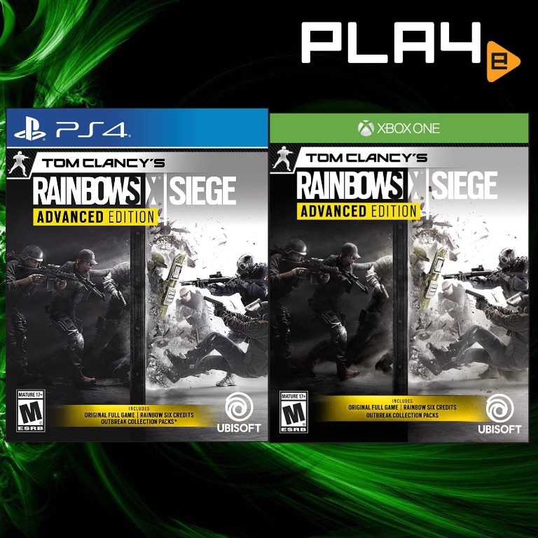 Rainbow Six Siege Regular Advanced Edition Brand New Ps4 Xbox One Toys Games Video Gaming Video Games On Carousell