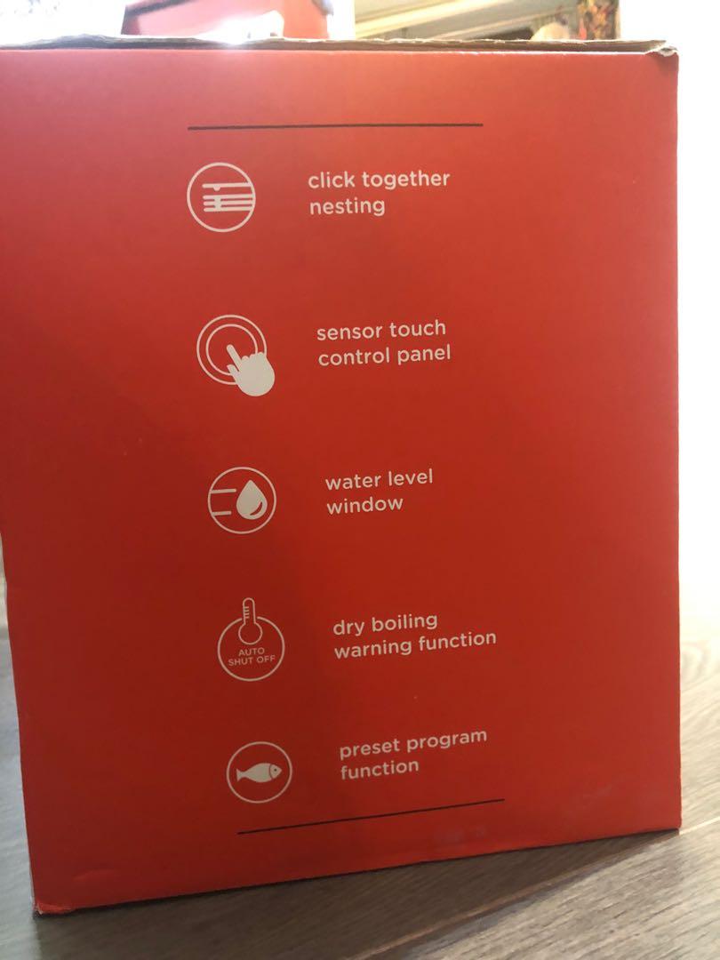 Pyrex 9L digital food steamer, 傢俬＆家居, 廚具和餐具, 食物整理及儲存 Carousell