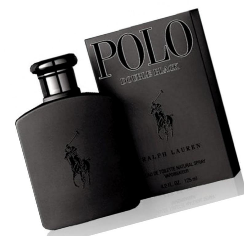Ralph Lauren Polo Double Black For Men Eau De Toilette 125ml