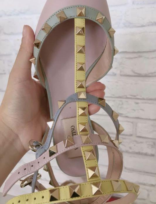 Preloved valentino rockstud 2025 shoes