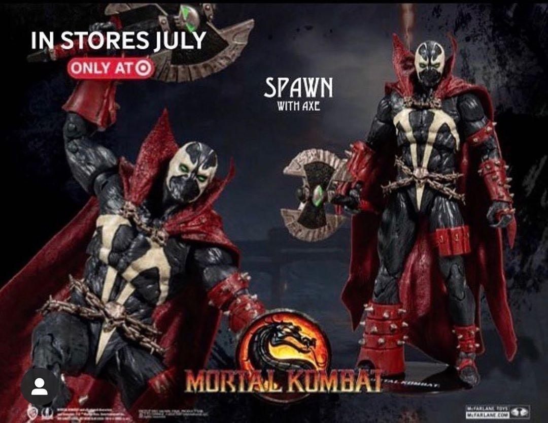 spawn mortal kombat figure target