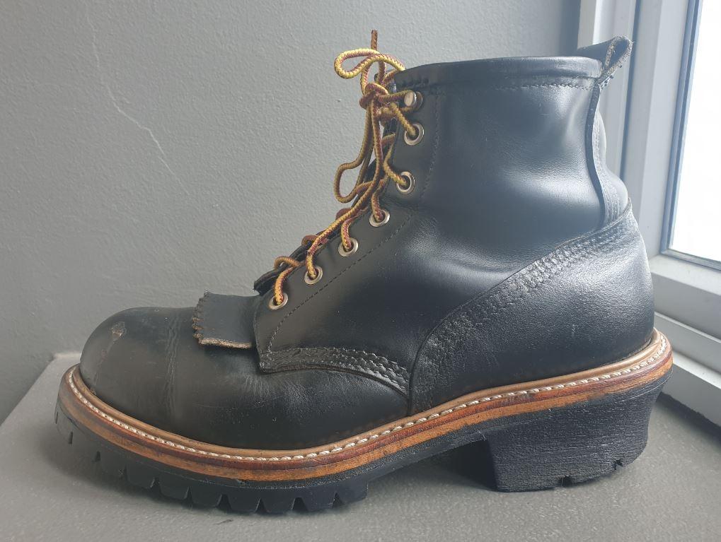 Red wing boots logger lineman discount