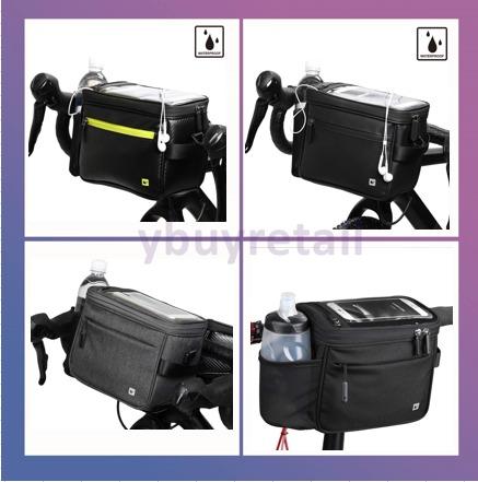 Rhinowalk Bike Basket Lunch Box Insulated Bike Handlebar Bag Bike Front Bag Camera Bag Handbag Phone