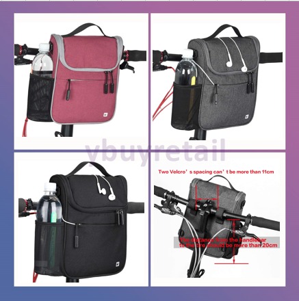 Rhinowalk Bike Handlebar Bag Bike Front Bag Road Bike Bag Bike Frame Bag Bike Basket Bag Bicycle Bag Professional Cycling Accessories Everything Else On Carousell