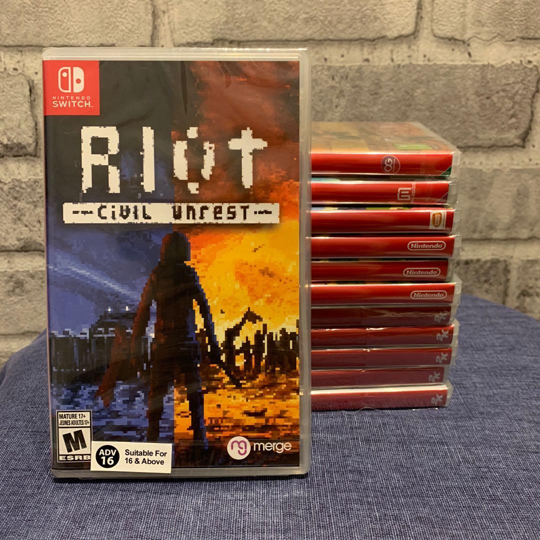 Riot Civil Unrest For Nintendo Switch Toys Games Video Gaming Video Games On Carousell