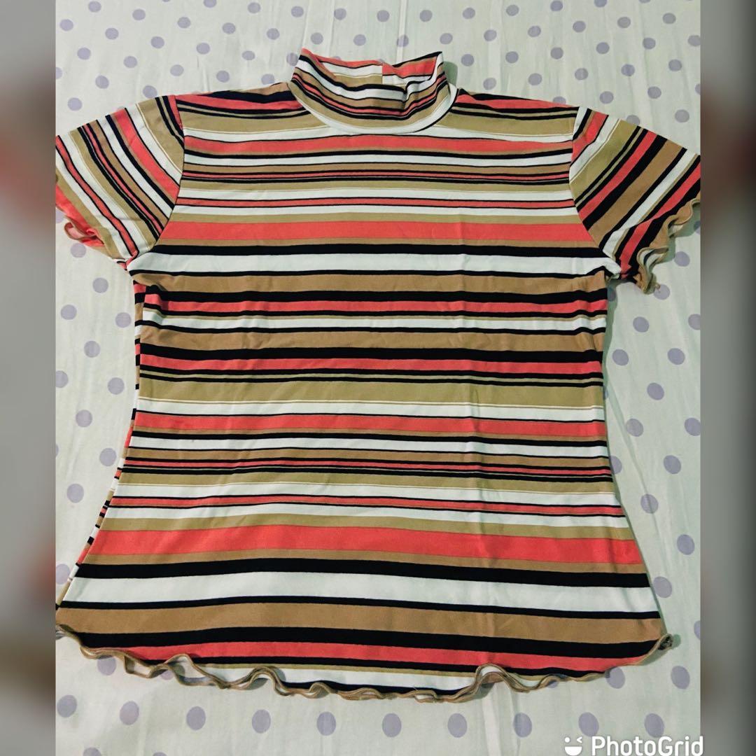 Rue21 Lettuce Hem Mock Turtleneck Top 