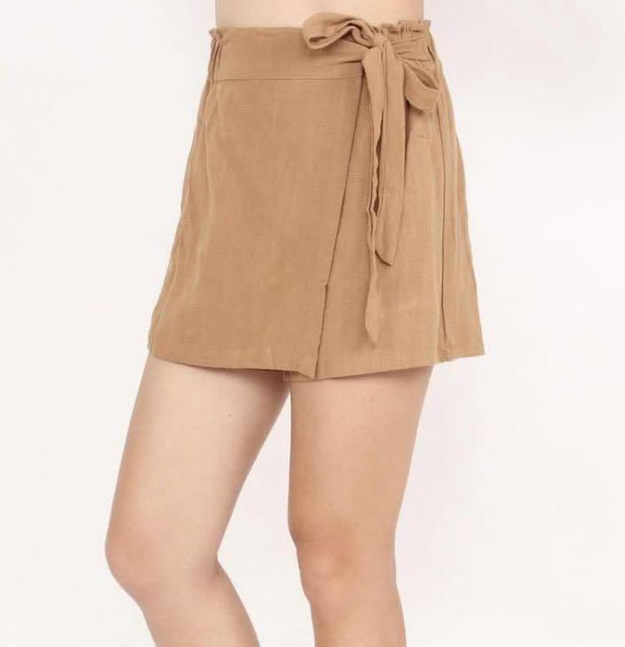 Khaki skorts for women clearance
