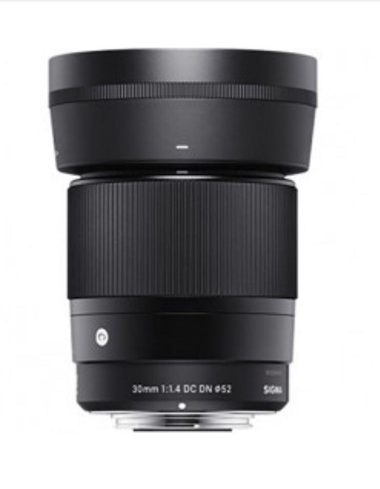 sigma 30mm f1.4 DC DN (Canon ef-m mount), 攝影器材, 鏡頭及裝備