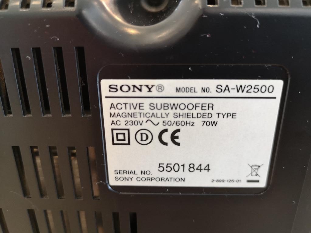 Sony sw2500 hotsell