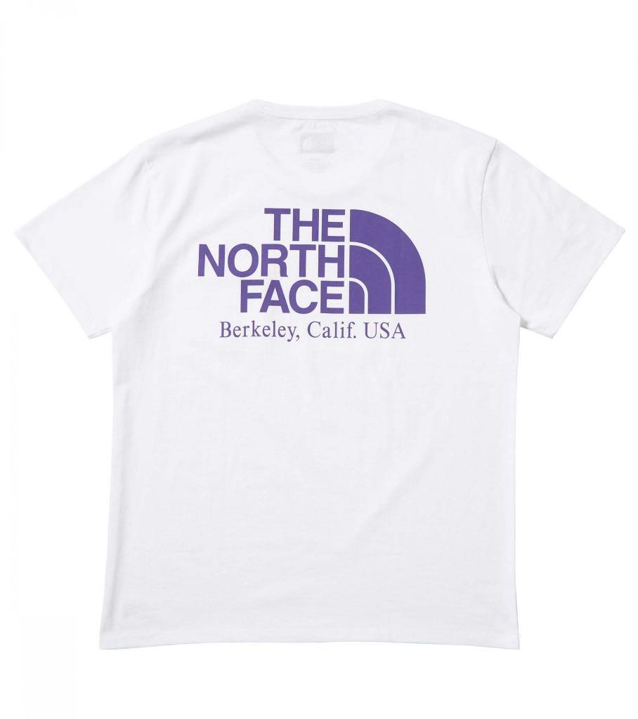 north face purple label tee