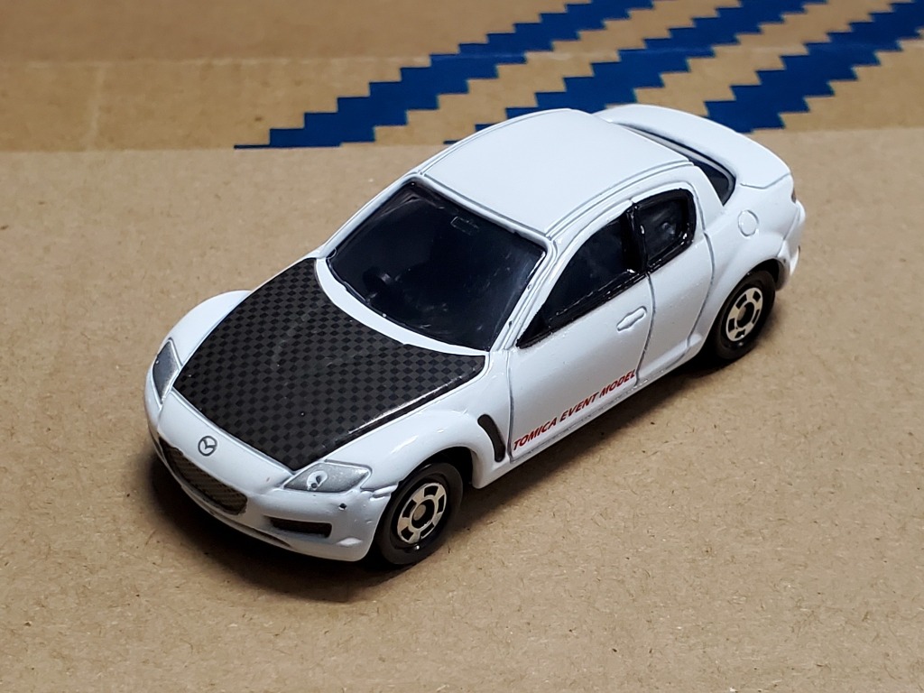 米舖toy 9成新takara Tomy Tomica Mazda Rx8 Rx 8 Se3p Event Model 白色碳頭淨車 玩具 遊戲類 玩具 Carousell