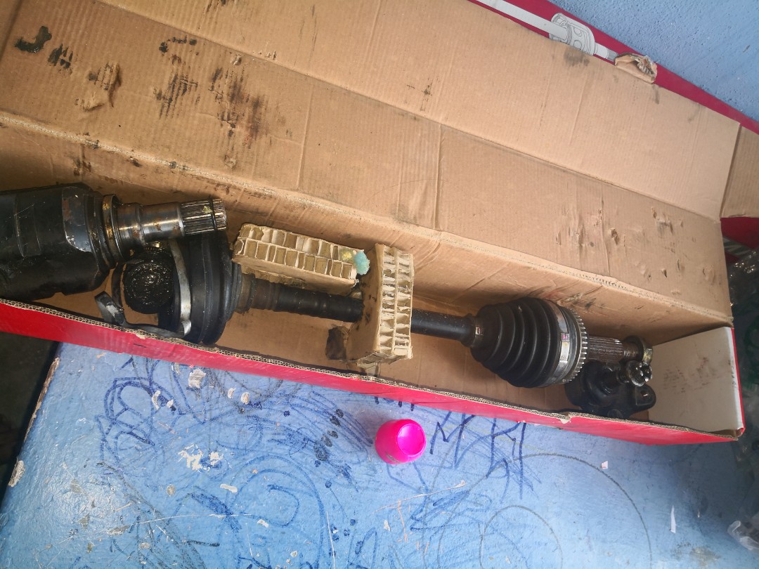 Toyota altis 1.8 drive shaft set original halfcut ori japan 1 set 
