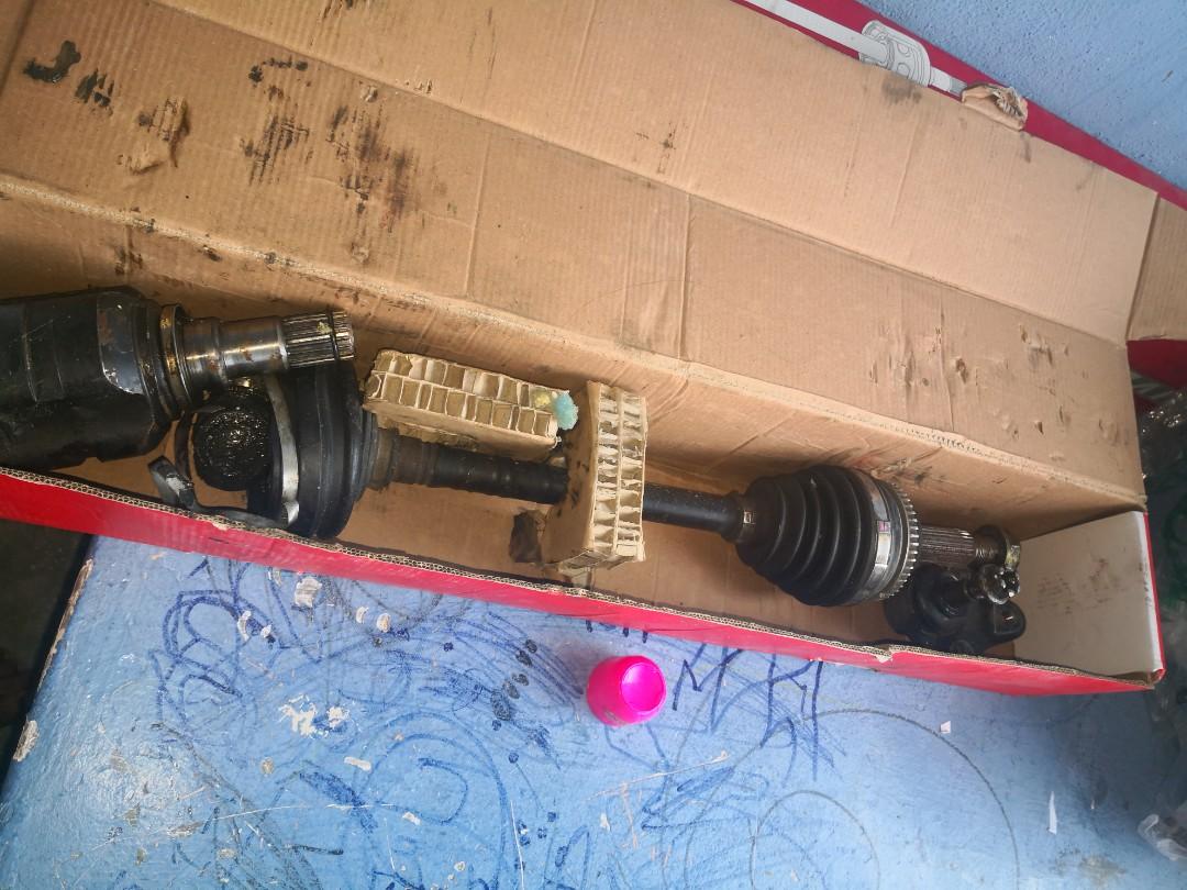 Toyota altis 1.8 drive shaft set original halfcut ori japan 1 set 