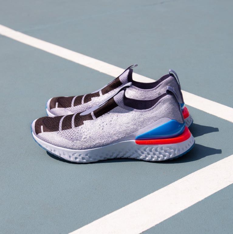 Epic phantom react flyknit indigo fog/black/ghost/stellar indigo sales