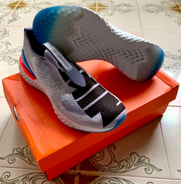 Epic phantom react flyknit indigo fog/black/ghost/stellar indigo outlet