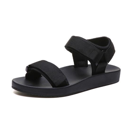 slip on velcro sandals