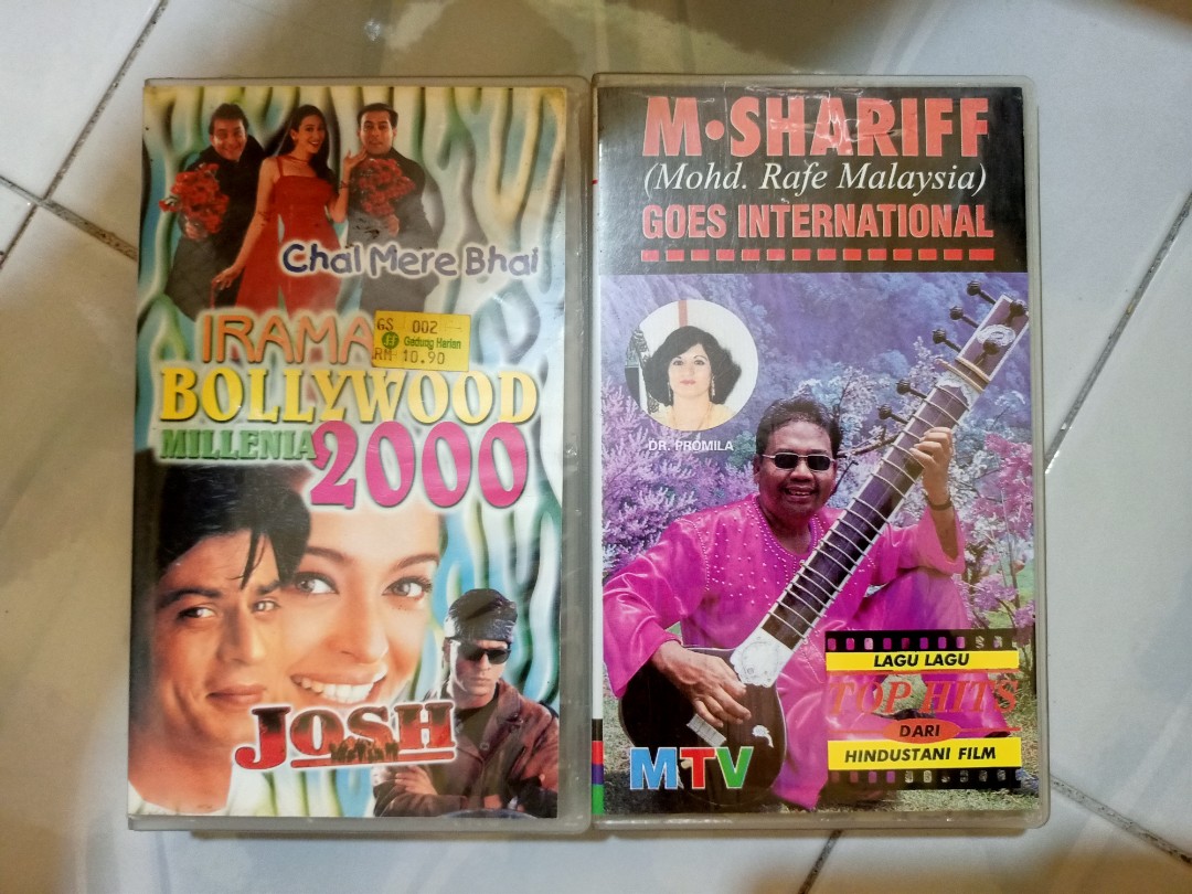 VHS Tape Bollywood, Hobbies & Toys, Music & Media, CDs & DVDs on Carousell