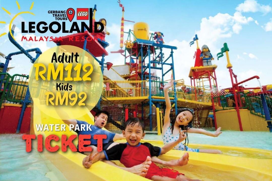 Water Park Ticket Legoland Malaysia Tickets Vouchers Attractions Tickets On Carousell