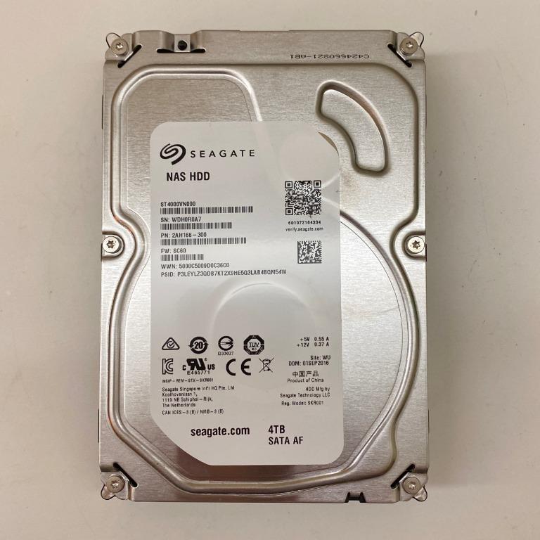 4tb Seagate Nas Hdd Hard Drive 5 Available Electronics Computer Parts Accessories On Carousell