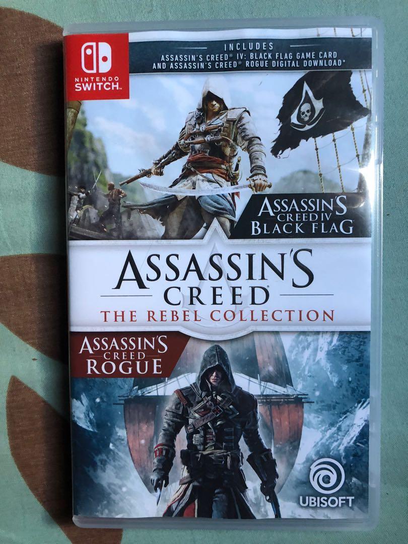 Nintendo Switch Assassins Creed The Rebel Collection Video Gaming Video Games On Carousell