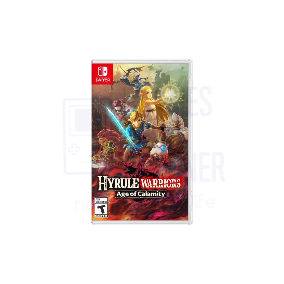 接受預訂 Ns Game Zelda無雙 災厄啟示錄 Hyrule Warriors Age Of Calamity 中英文版 遊戲機 遊戲機遊戲 Nintendo 任天堂 Carousell
