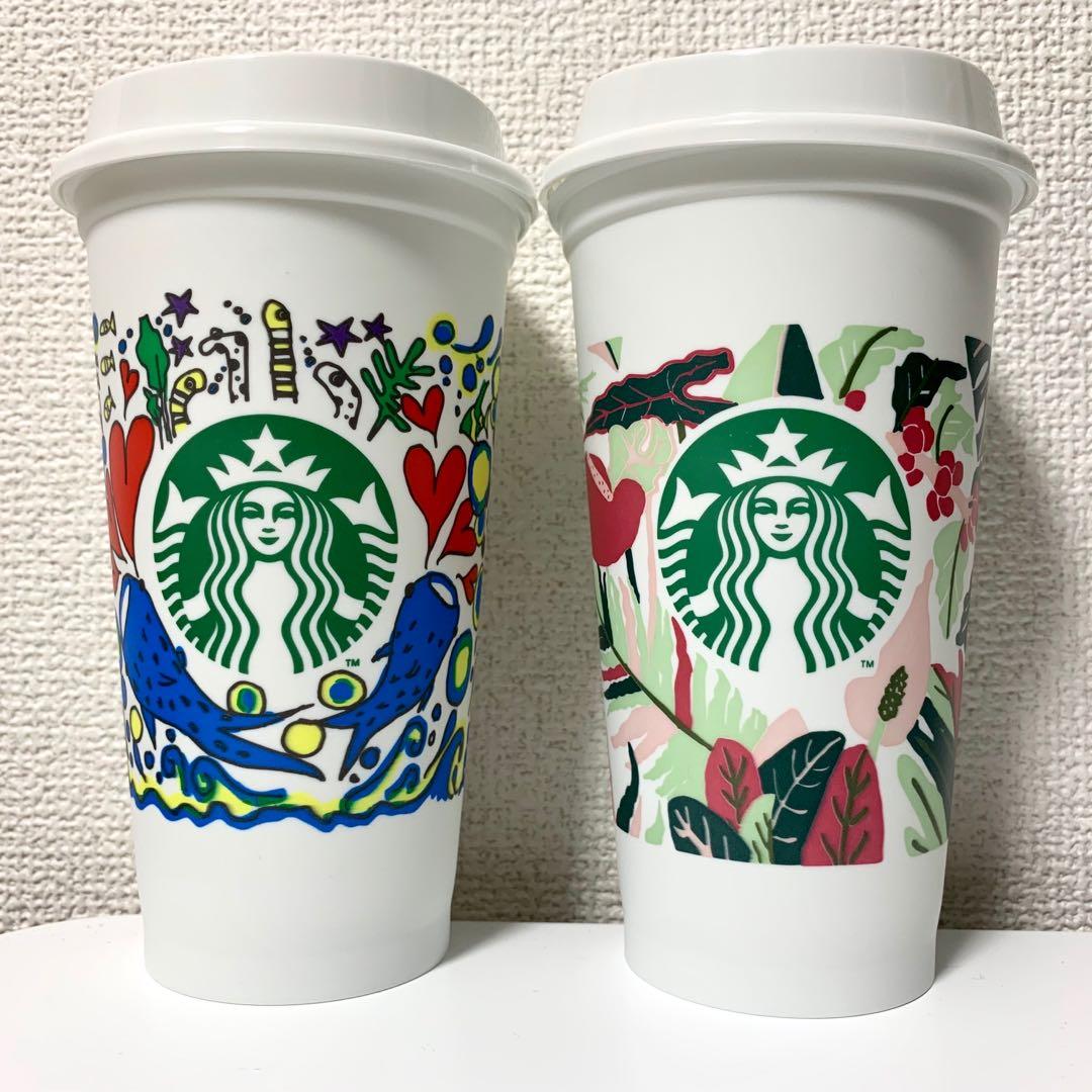 日本starbucks 可重複使用環保杯473ml 星巴克reusable cup 廚房用具 carousell