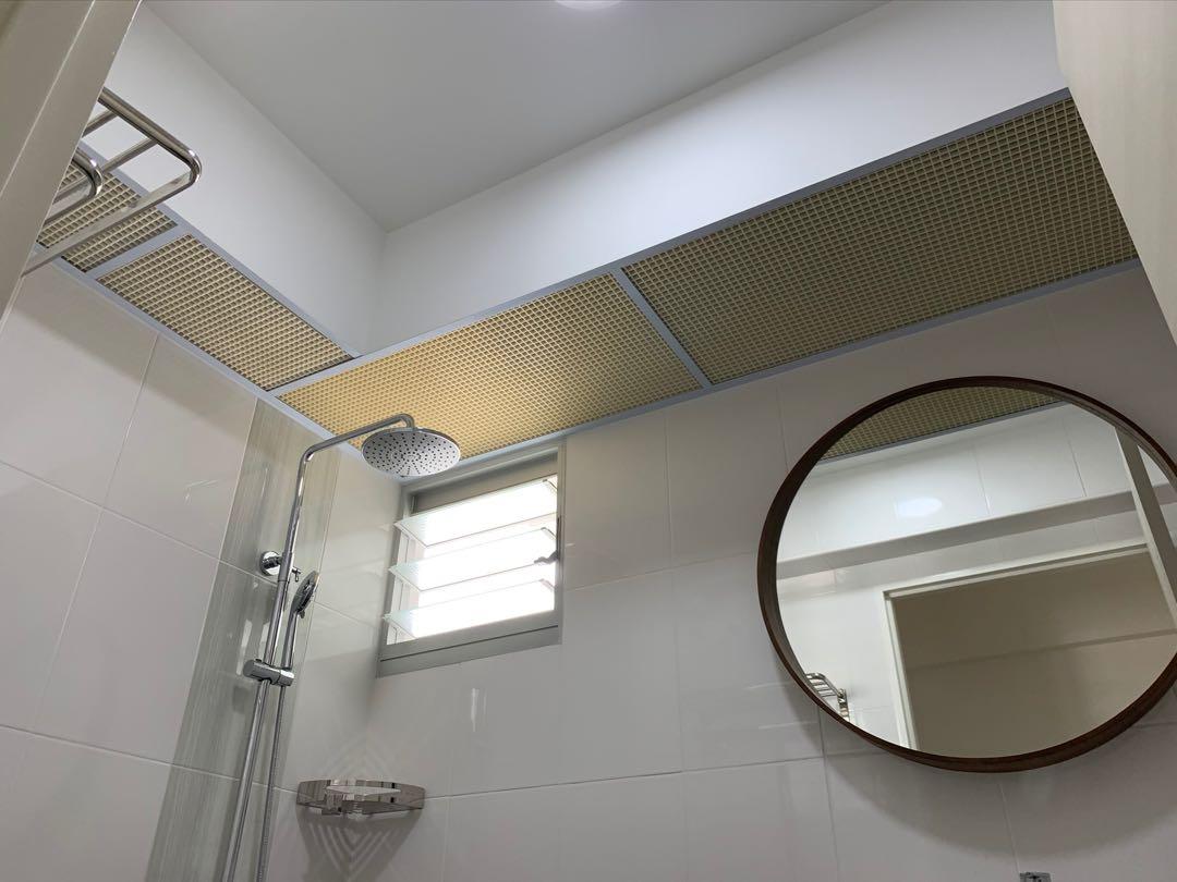 Acrylic Sheet Panel and Lighting BTO Toilet Mesh tri tone t5 led ...