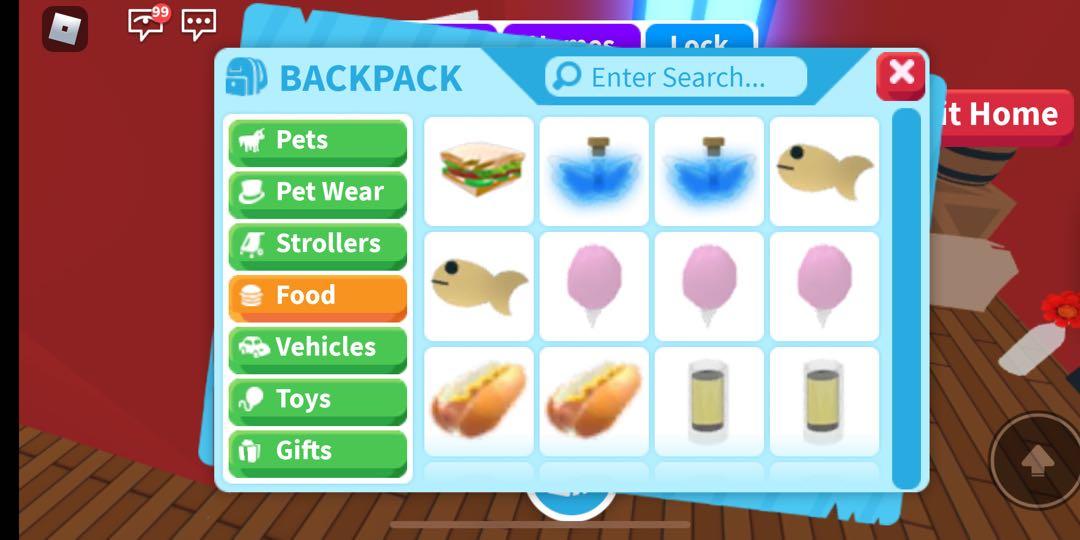 Adopt me stuff, Hobbies & Toys, Toys & Games on Carousell