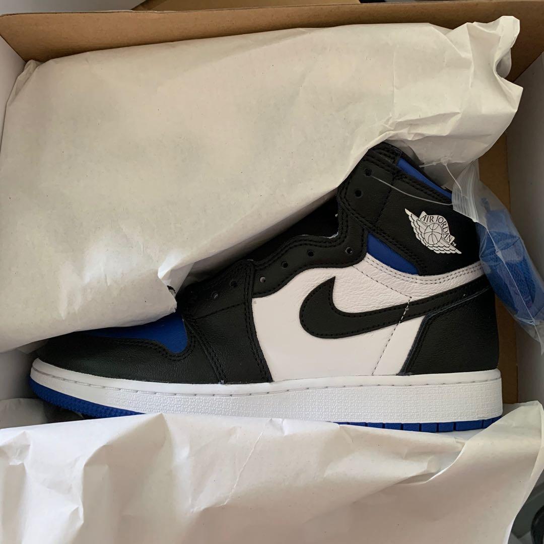 Aj1 Royal Toe Men S Fashion Footwear Sneakers On Carousell