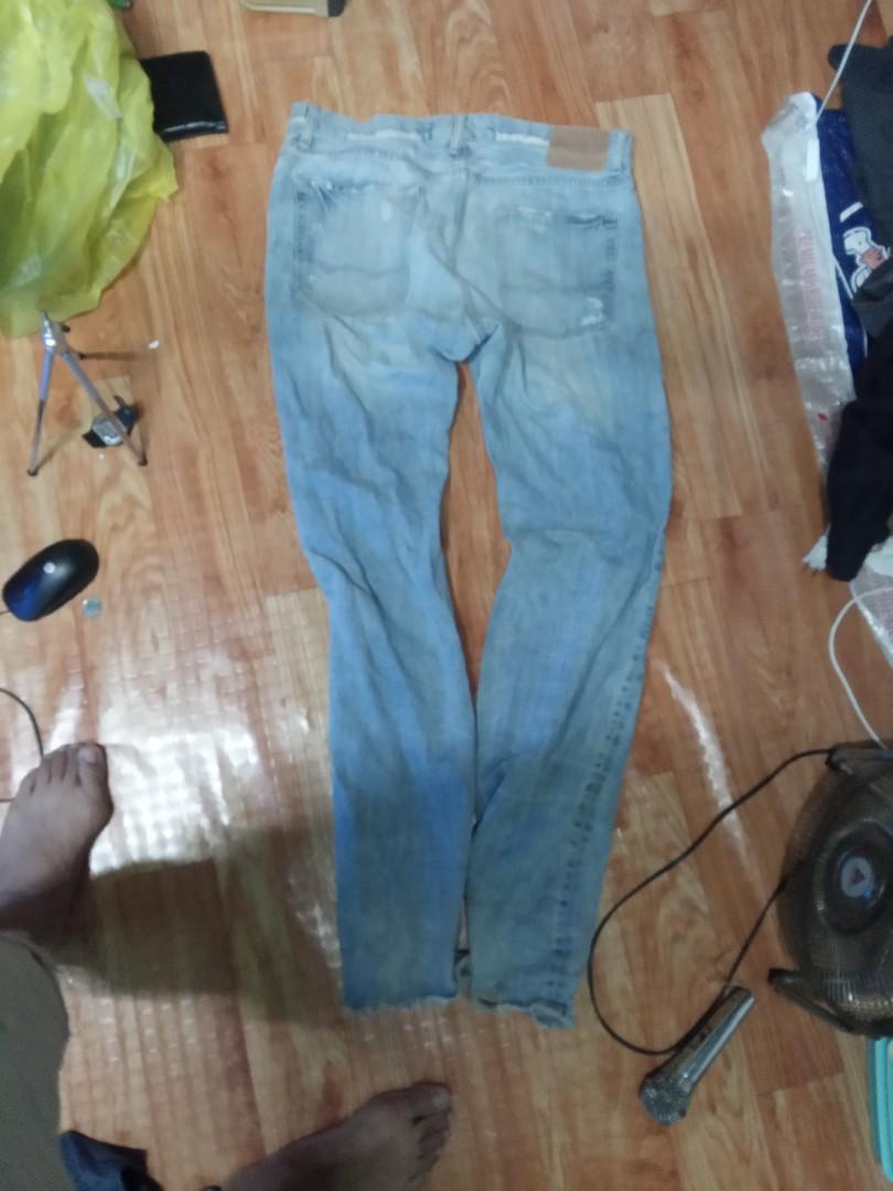 american eagle button fly jeans