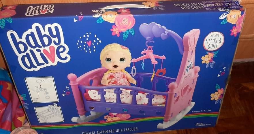 A baby alive bed Clearance
