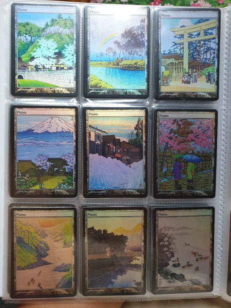 Proxy Mtg Foil Ukiyo E Full Art Lands 12 Hobbies Toys Toys Games On Carousell