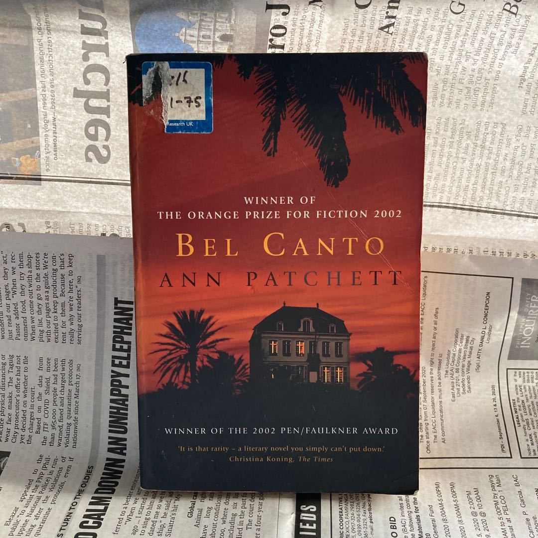 Ann Patchett Books Bel Canto Bel Canto Harper Perennial Deluxe