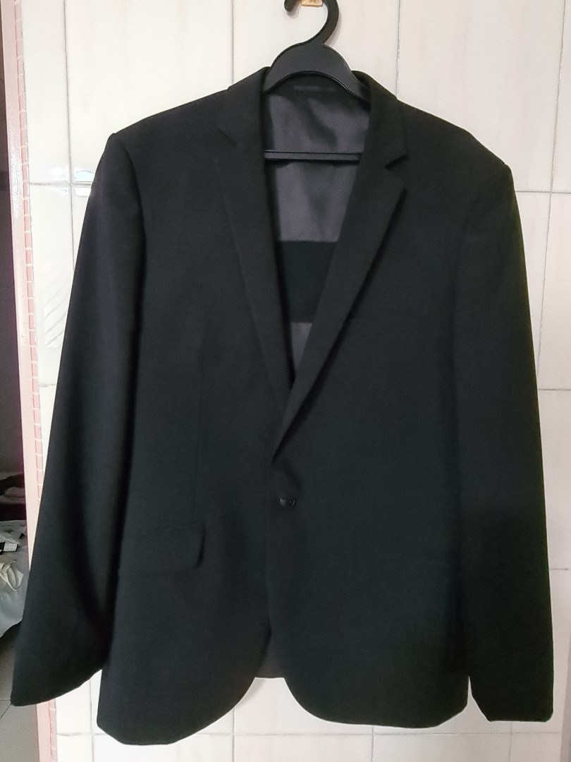 Black Suit Jacket, Regular Fit from G2000, Men's Fashion, Coats ...