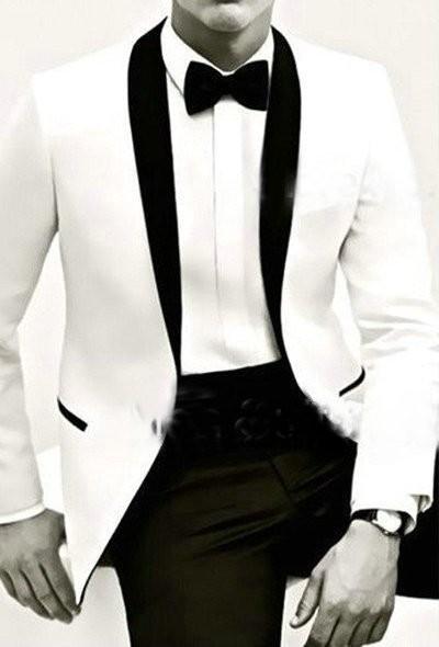 White tuxedo hire clearance