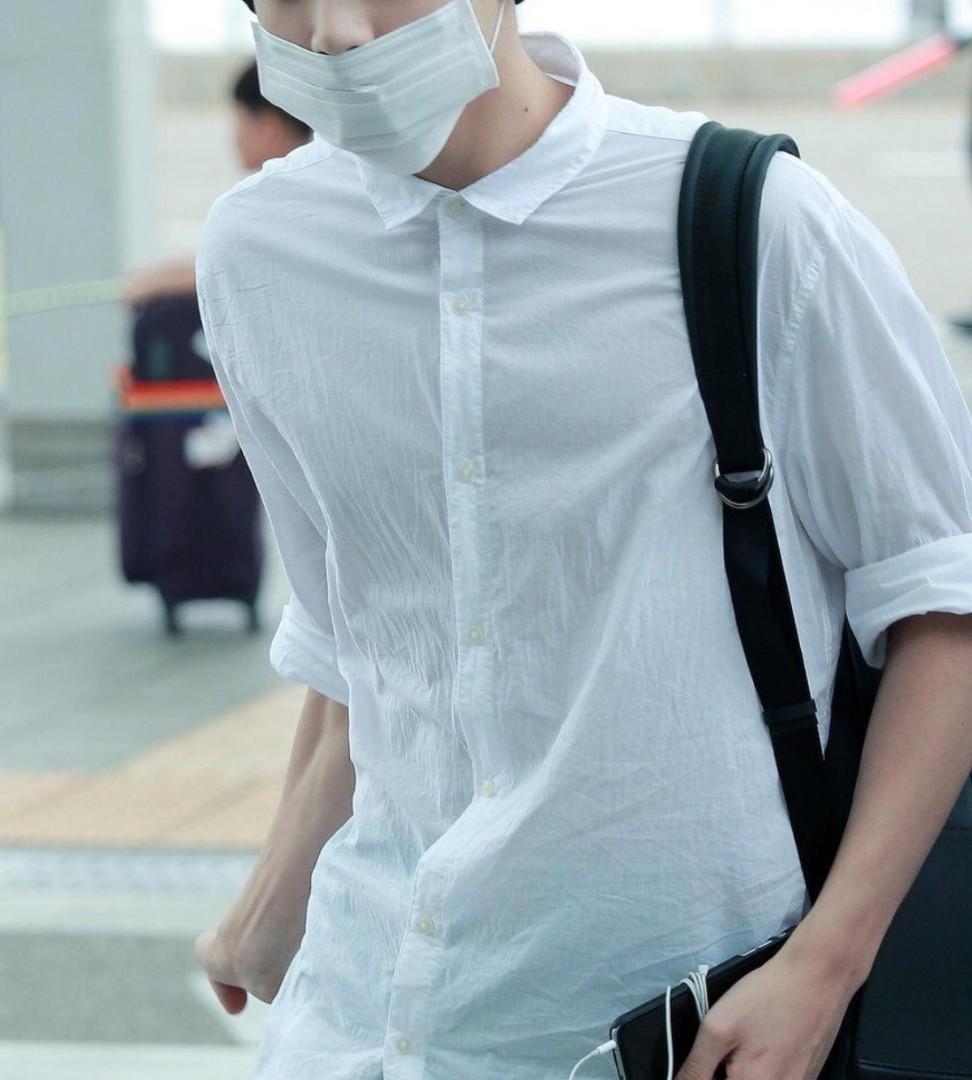 Jungkook plain shirt clearance