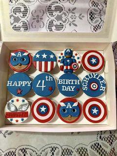 Affordable Captain America For Sale Homemade Bakes Carousell Singapore