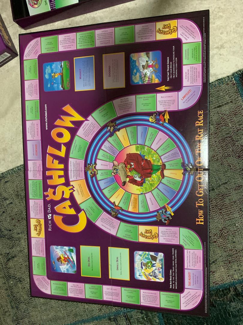 Cashflow 101 board game. Used once, Hobbies & Toys, Toys & Games on  Carousell