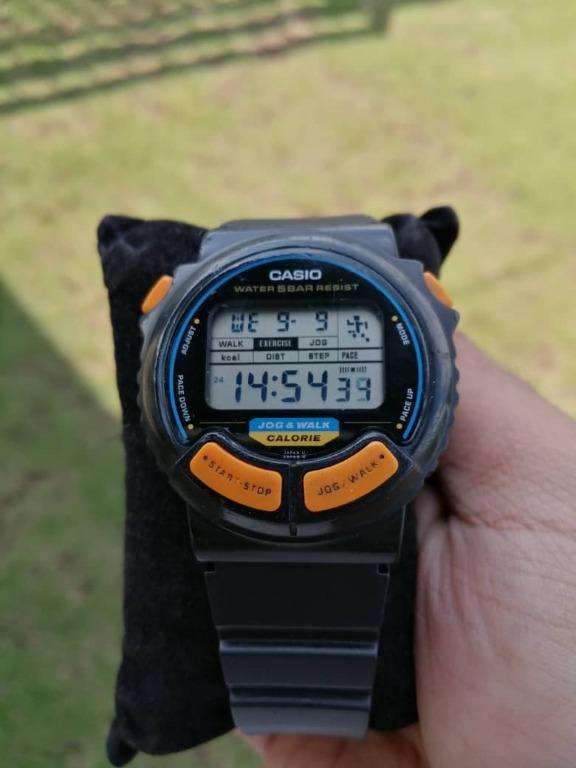 Casio JC-11 Jog and walk Vintage watch, Men's Fashion, Watches