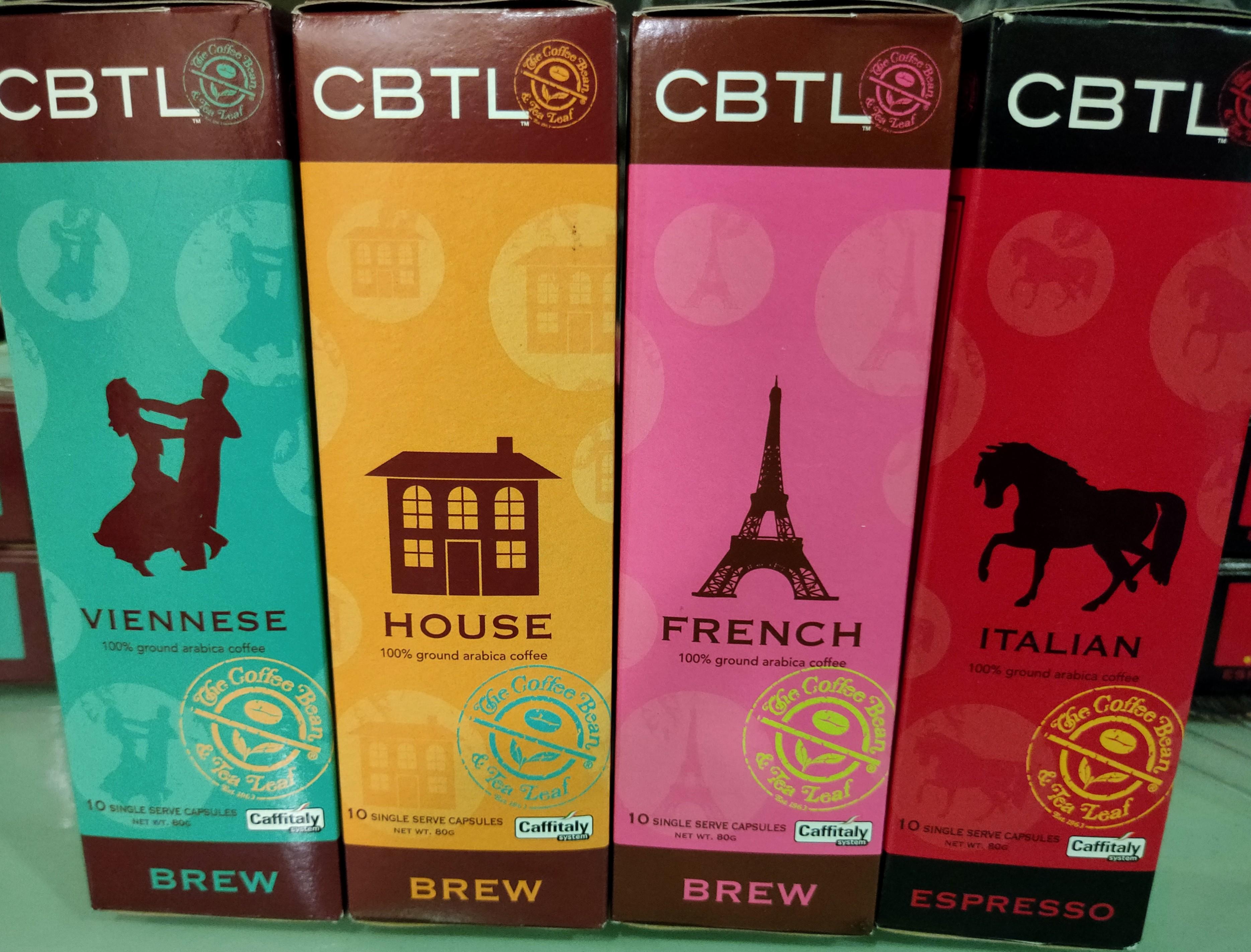 Cbtl new arrivals coffee capsules