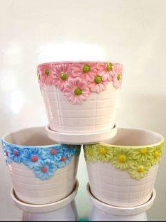 Ceramic pot for plants