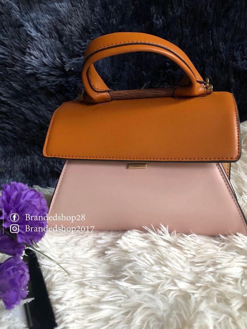 charles and keith mustard bolsa