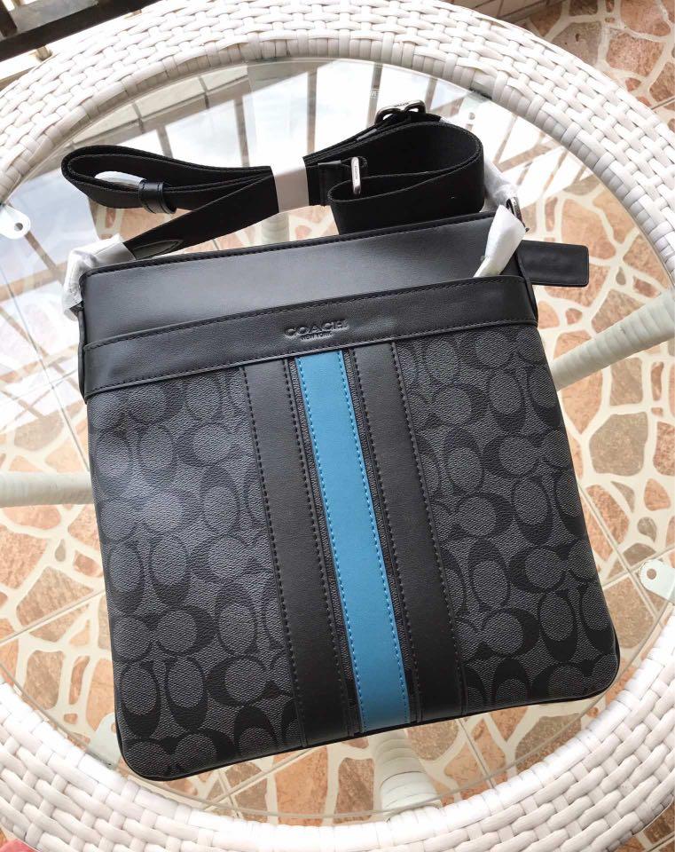 Charles crossbody online with varsity stripe