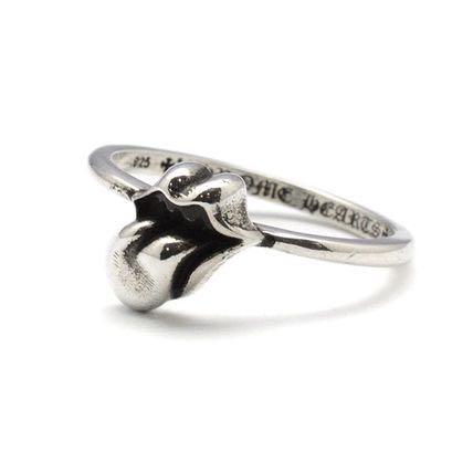 Chrome hearts top rolling stones ring