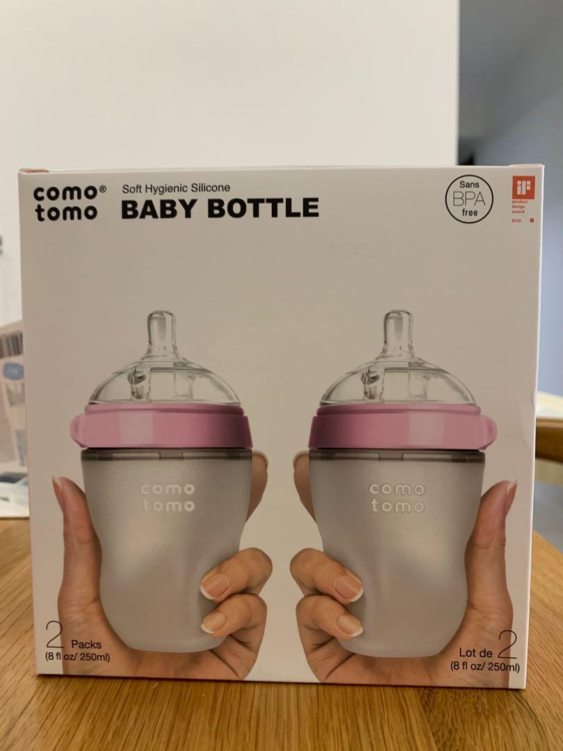 comotomo bottle turned yellow