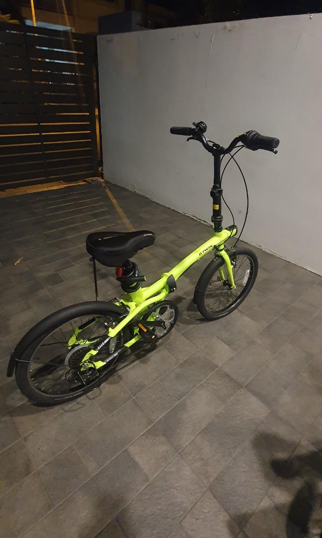 decathlon foldable bicycle