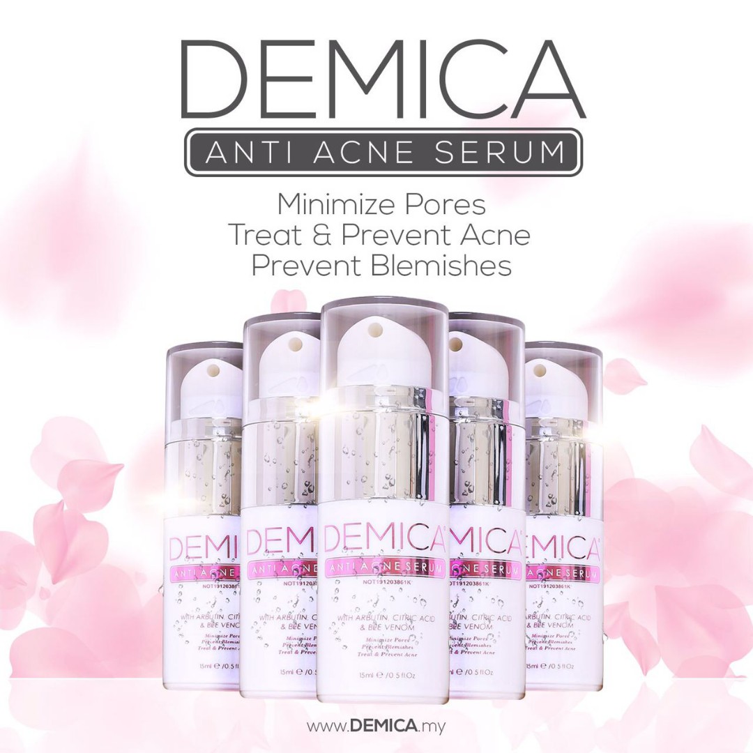 Demica Acne Serum Health Beauty Skin Bath Body On Carousell