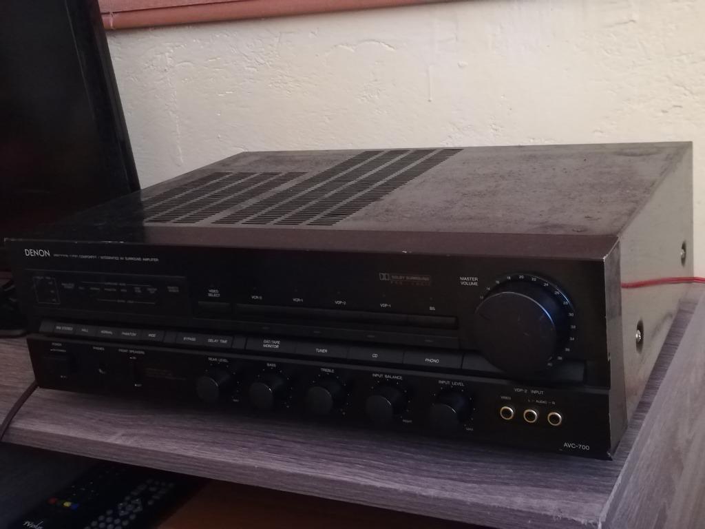 販売実績No.1 DENON製 ＡVC－700 プリメインアンプです 定価63800円