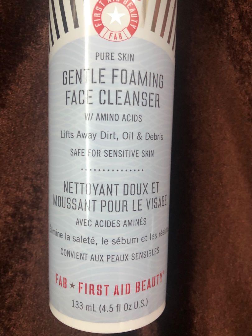 fab gentle foaming cleanser