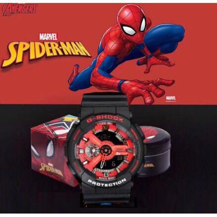 G Shock marvel avengers iron man captain america spiderman Mobile Phones Gadgets Wearables Smart Watches on Carousell